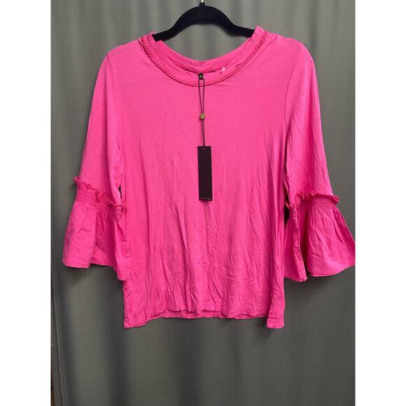 Lady KOBI HALPERIN Samar Belle Sleeve Top X-small (b42) - Picture 2 of 8